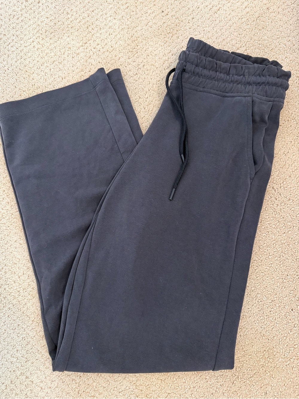 Athleta Seasoft Wideleg Drawstring Pants